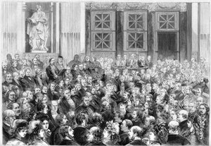 Mottakelse ved Academy Francaise av Henri d