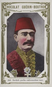Reshid, Pasha tyrkisk ambassadør (farget bilde) av French School