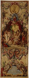 Regence Gobelins billedvev med historien om Don Quixote, 1717-18 av French School