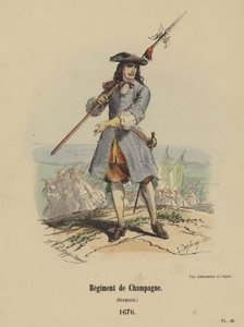 Champagneregiment, sersjant av French School