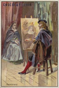 Rembrandt van Rijn , nederlandsk maler av French School