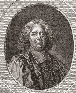 René Pucelle, 1655 -1745. Fransk sorenskriver og abbed i Saint Leonard Corbigny. Fra Les Heures Libres utgitt 1908. av French School