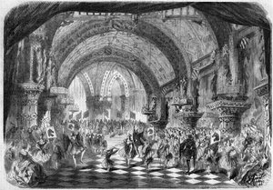 Representation of an opera by the Academy Imperiale de Musique, Paris av French School