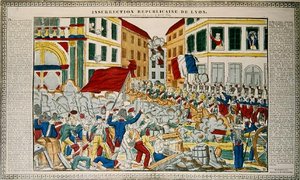 Republikansk opprør i Lyon, 9.–14. april 1834 av French School