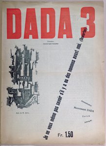 Rev bilde av Dada. 3, de Senbu r 1918 av French School