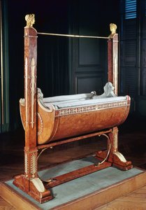 Gyngende vugge til kongen av Roma, fra Saint-Cloud, 1811-15 (almetre)