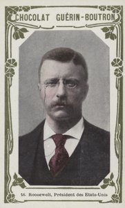 Roosevelt, USAs president (farget bilde) av French School