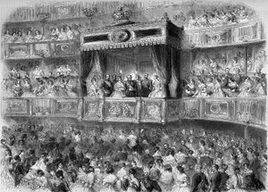 Royal Lodge på Gala Show of Stuttgart Palace (Tyskland) av French School