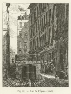 Sewer Street, 1840 av French School
