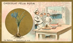 Safran (chromolitho) av French School