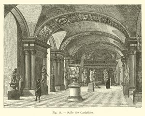 Hall of Caryatids av French School