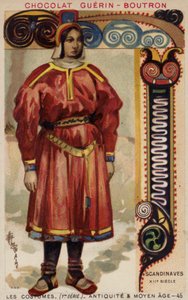 Skandinavisk drakt, 1100-tallet av French School