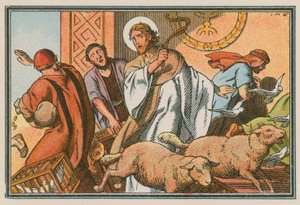 Szene aus dem Leben Jesu von French School
