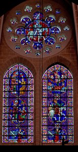 Scener fra St Martins liv; giver - Thibault VI, greve av Chartres (w109) av French School