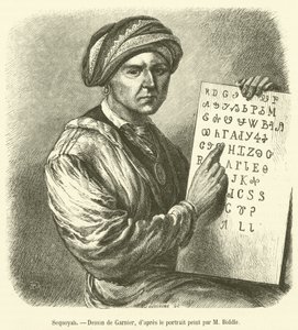 Sequoyah (gravering) av French School