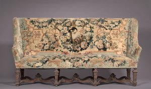 Sofa, produsent Savonnerie Factory, før 1717 av French School