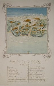 Beleiring av Saint Thomas de la Goiane, på Antillene, 11. desember 1629 av French School