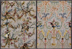 Silke til møbler, Gravering fra Dictionary of Furnishing and Decoration, Vol III, Henry Havard av French School