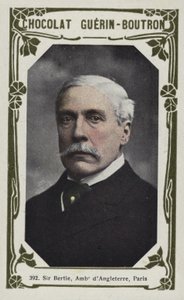Sir Bertie, Ambassadeur dAngleterre, Paris (farget bilde) av French School