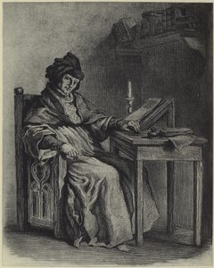 Sir John Froissart (fotogravyr) av French School