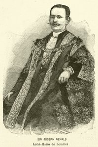 Sir Joseph Renals, Lord Mayor of London (gravering) av French School