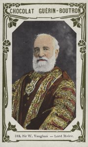 Sir W Vaughan, Lord Maire (farget bilde) av French School