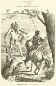 Sire Thopas og sire Oliphant (gravering) av French School