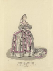 Sophie Arnould , fransk operasanger