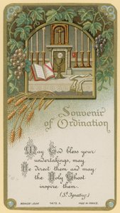 Souvenir av ordinasjon av French School