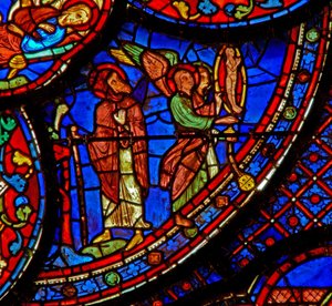 St Anthony: ser på St Paul Anchorites sjel som stiger opp (w30b) av French School