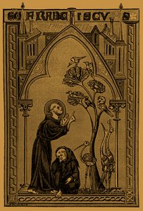 St. Frans av Assisi snakker med fuglene av French School