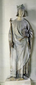 Statue av Charles V (1338-80) konge av Frankrike, 1365-80 (se også 210386)