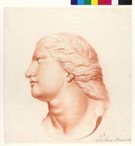 Studie basert på statue (datter av Niobe) av French School