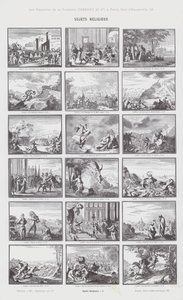 Religiöse Themen von French School