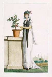 Sommerkjole av French School