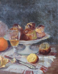 Ettermiddagsmaten med briocher av French School