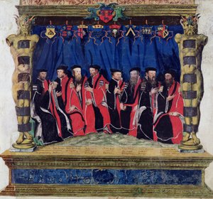 Aldermen of Toulouse, 1554-55 av French School