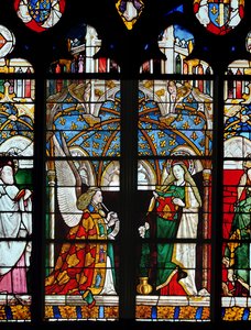 Bebudelsen, fra kapellet til Jacques Coeur, av French School