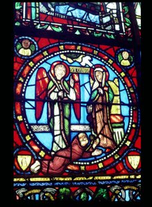 Bebudelsen med Suger (ca. 1081-1151), 1100-tallet av French School