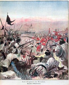 Slaget ved Omdurman, cover av Lectures Pour Le Dimanche, september 1898 av French School