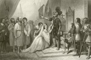 Borgerne i Calais før kong Edward av England av French School