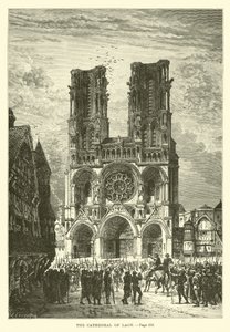 Katedralen i Laon av French School