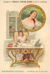 Grevinnen de La Fayette, fransk forfatter av French School
