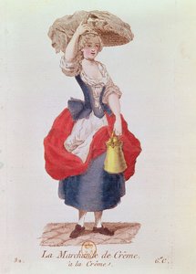 Kremselgeren (fargegravering) av French School