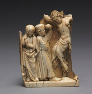 Korsfestelsen, ca. 1290-1320 av French School