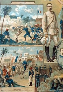 Dahomey-kampanjen i 1892 av French School