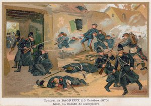 Comte de Dampierres død under kampene ved Bagneux av French School