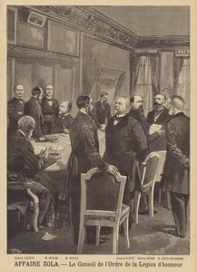 Emile Zola-injuriesaken - Rådet for Legion d