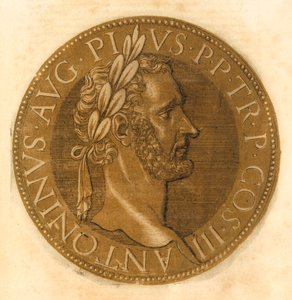 Keiser Antoninus Pius av French School