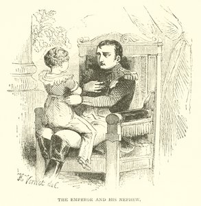 Keiseren og nevøen hans (gravering) av French School